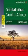 Südafrika, Straßenkarte, 1:1.500.000, freytag & berndt. 1:1'500'000